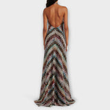 Reese - Jodie pletené šaty s barevným herringbonovým vzorem