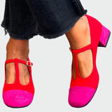 Eva VysoceElegantní Pohodlné MaryJane TBarové Lodičky