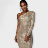 Margely - Večerní šaty s překládaným živůtkem