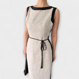 Irene - Stylové šaty bez rukávů