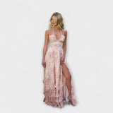 Luzie - Chic dlouhá volná šaty