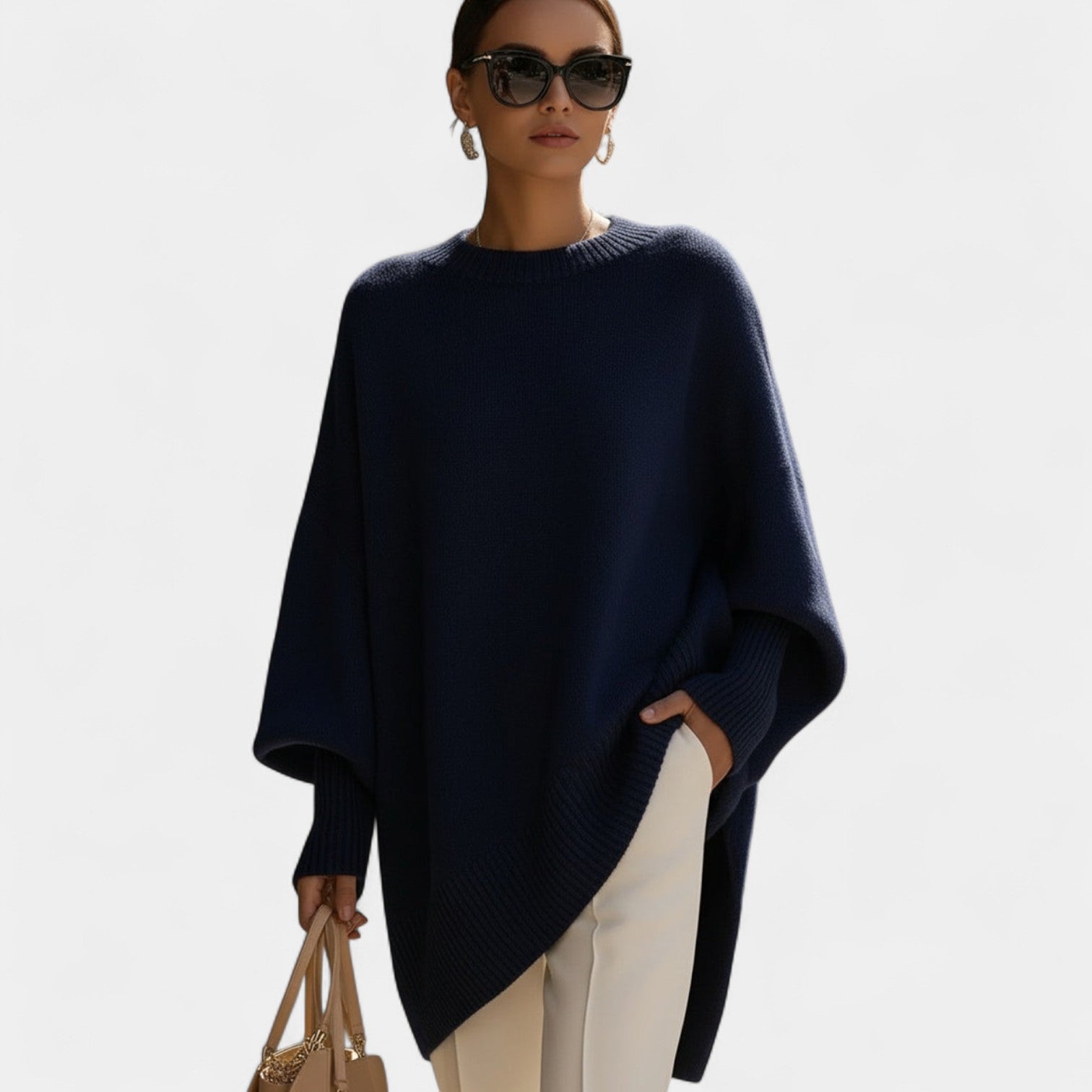 Marise – Elegantní oversized pončo