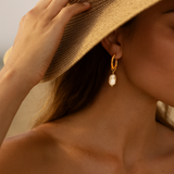 Sedna | Náušnice s vodními perlami