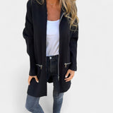 Tereza – Dámská mikinová bunda s kapucí