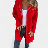 Tereza – Dámská mikinová bunda s kapucí