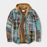 Thomas – Stylová patchworková bunda pro sebevědomé muže