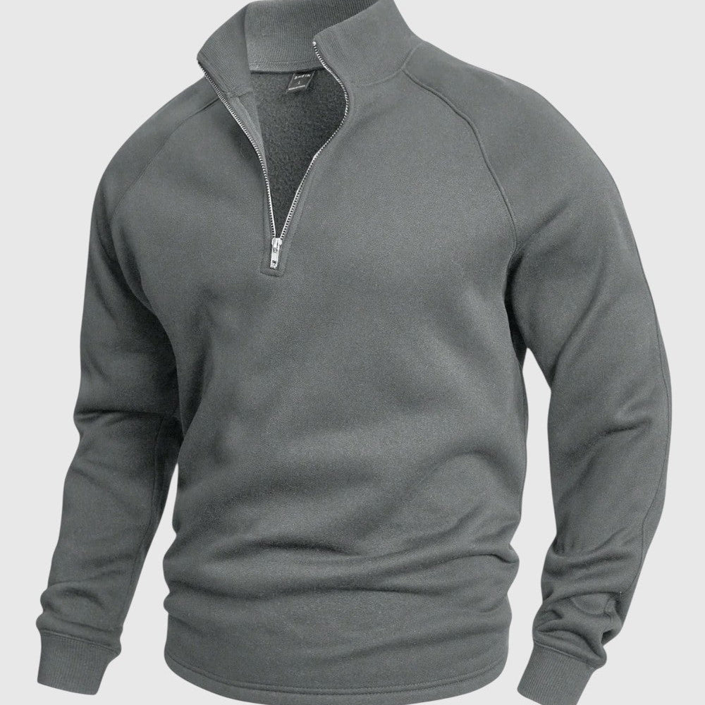 Libuše- Premium svetr s polo zipem