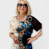 Barbara - Letní šaty s květinovým vzorem