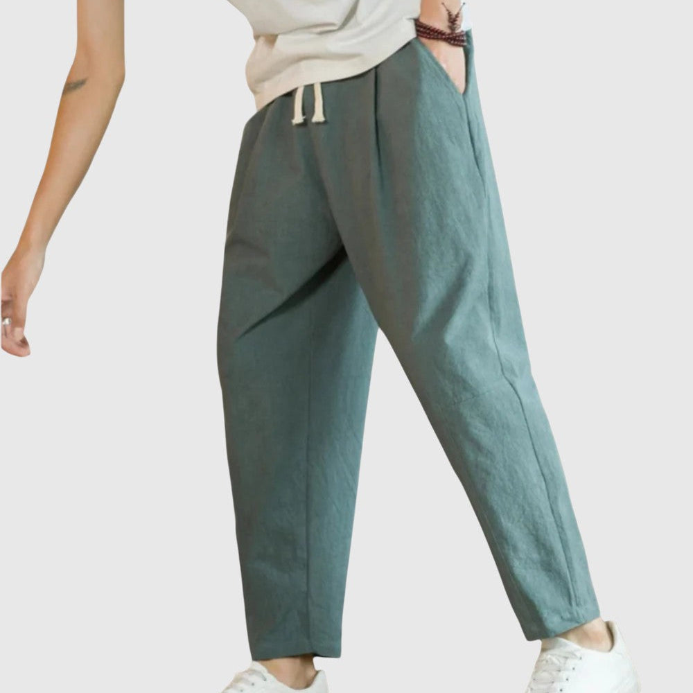 Libuše- Kalhoty z bavlny Roma