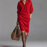 Carmen | Warm Knit Dress, Elegant and Comfortable