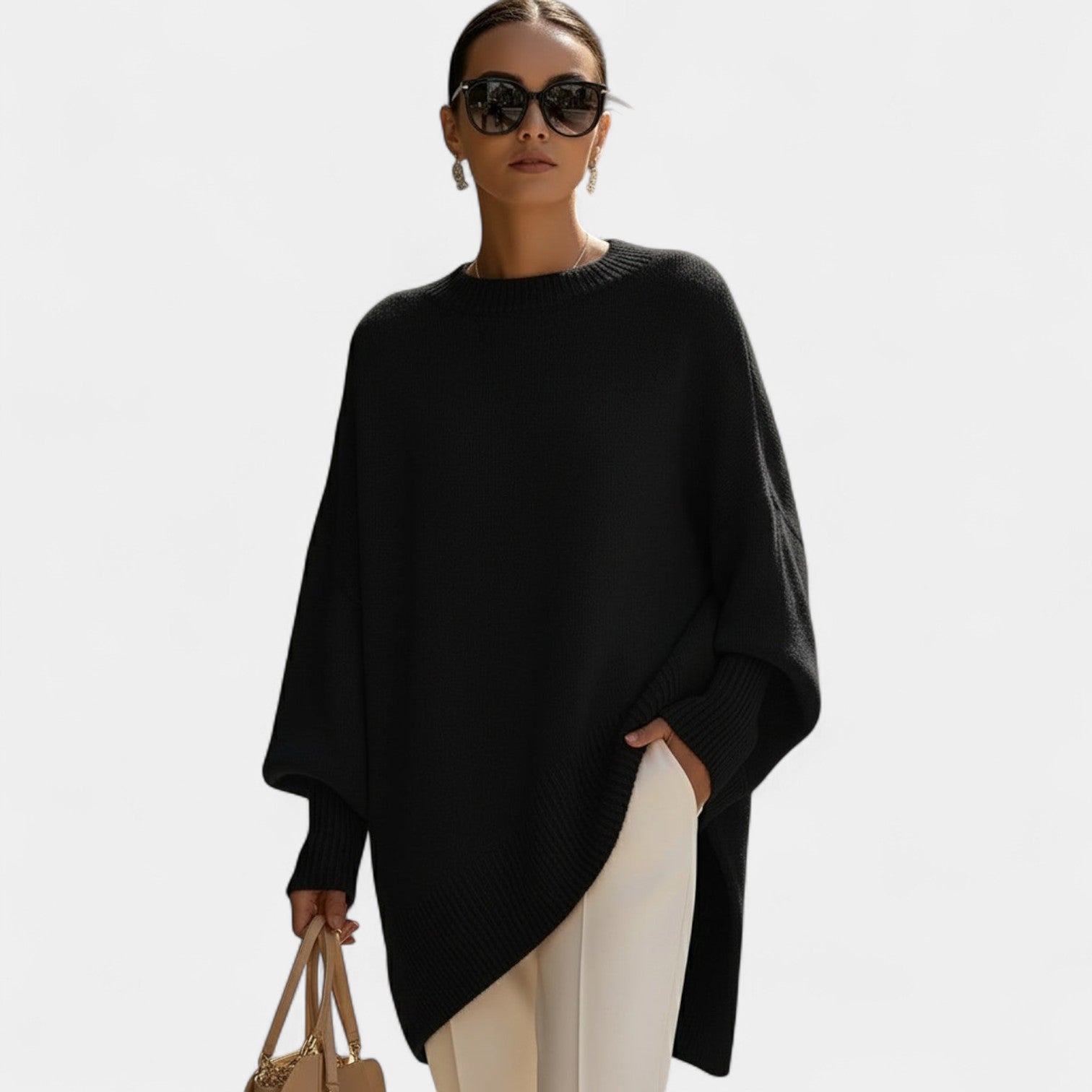Marise – Elegantní oversized pončo