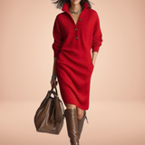 Carmen | Warm Knit Dress, Elegant and Comfortable