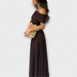 Louka - Toledo Maxi šaty s jedním ramínkem