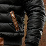 MAISON CLÉMENT PARIS™ | VESTE MATELASSÉE SHERPA NOIRE