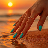 Nixe | Otevřený zlatý prsten