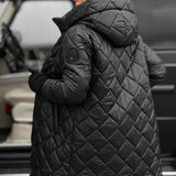 Vera – prošívaný zimní kabát s kapucí