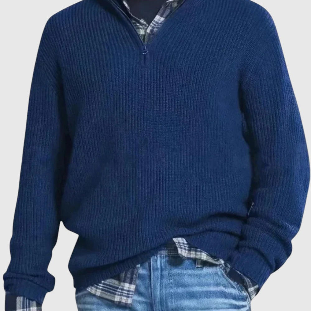 Libuše- Svetr s zipem Diego