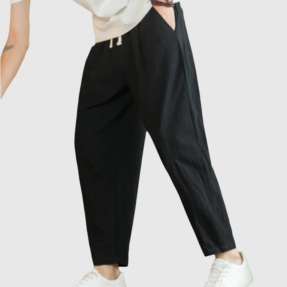 Libuše- Kalhoty z bavlny Roma