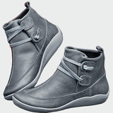 Prémiové ortopedické kožené boty