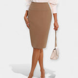 Meda - Vysoký pas Midi Sukně