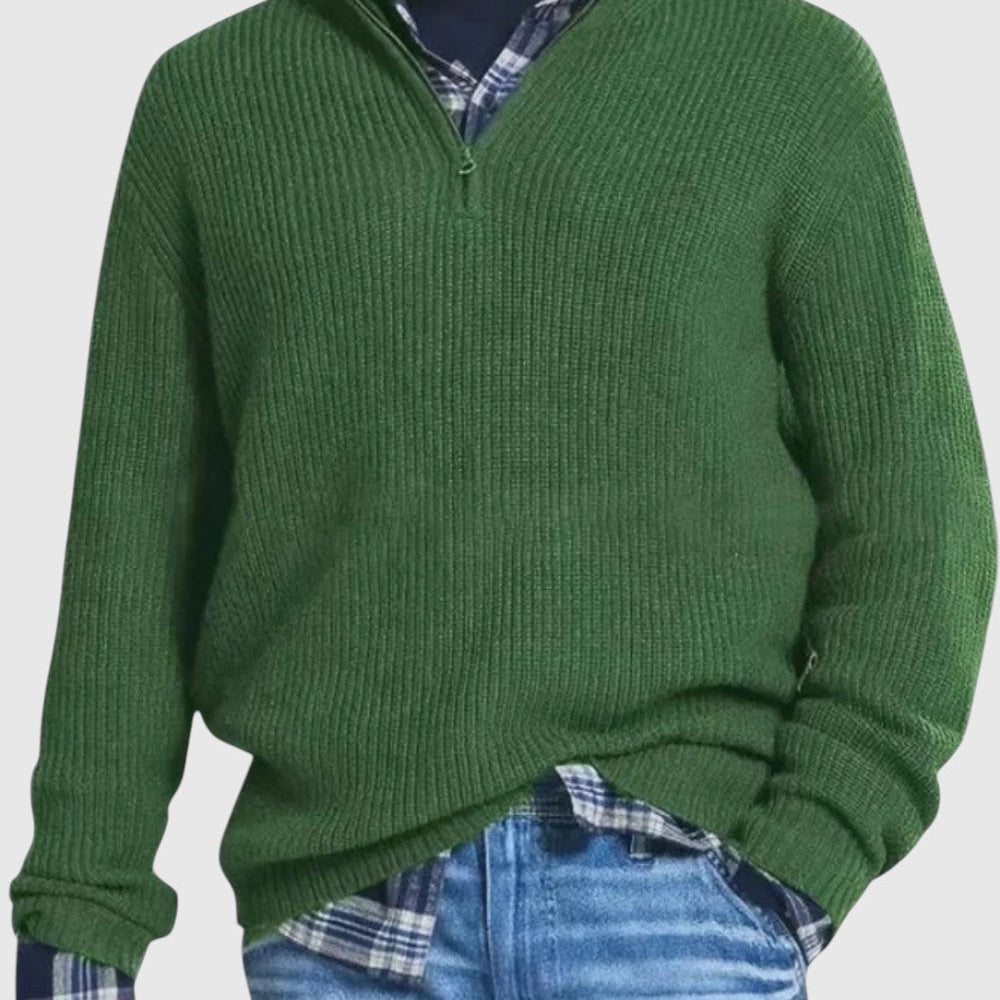 Libuše- Svetr s zipem Diego