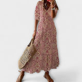 Anna – Dámské bohémské letní šaty s volnou siluetou