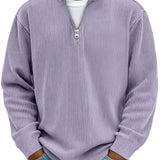 Lukáš | Pánská žebrovaná mikina na zip