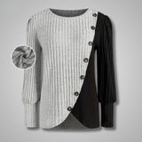 Petra | Dámský asymetrický pletený svetr