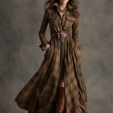 Šarlota | Košilové šaty s páskem