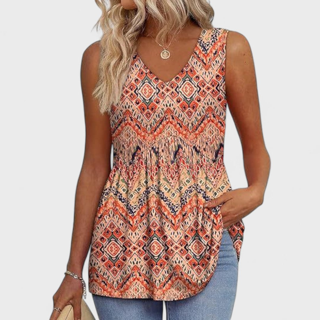 Elenor - Elegantní Casual Denní Top