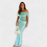 Puss - Růžová nepravidelná šaty