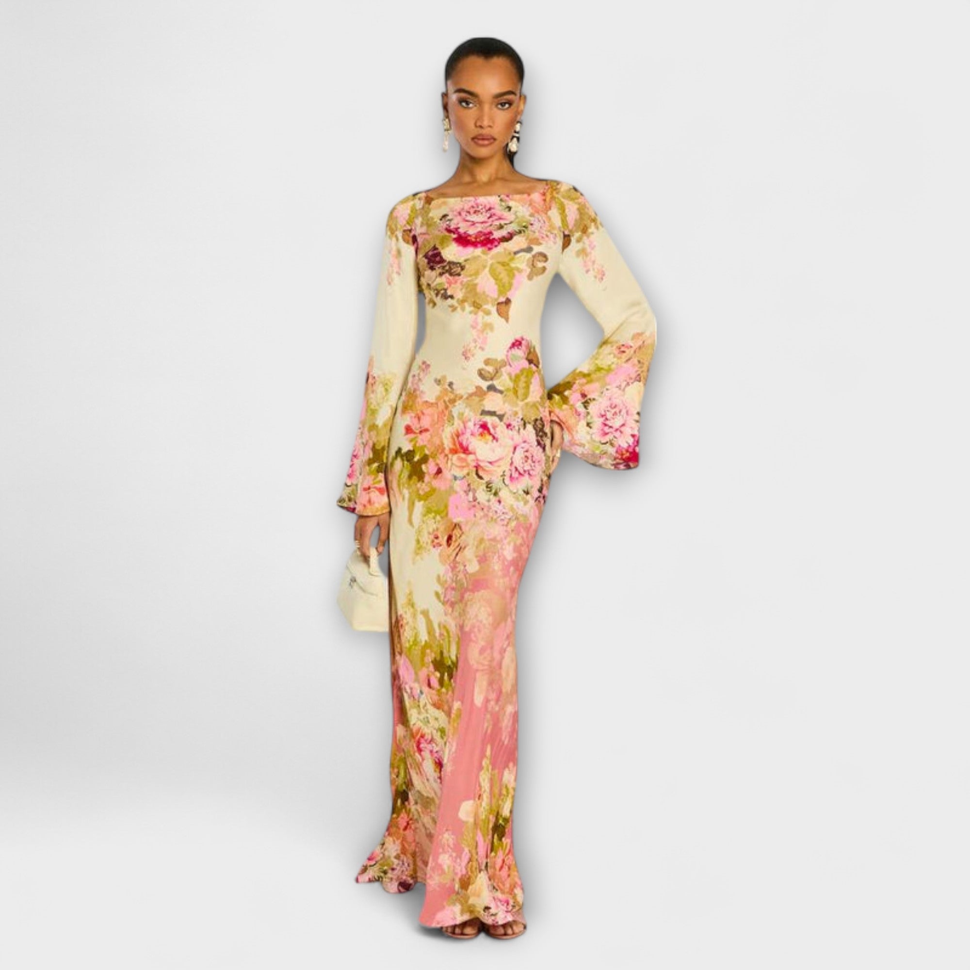 Kelly - Maxi šaty na zahradní párty