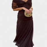 Eryzziah – Elegantní šaty s květinovým potiskem