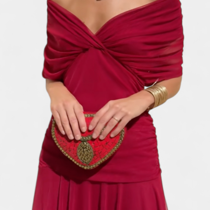 Eryzziah – Elegantní šaty s květinovým potiskem