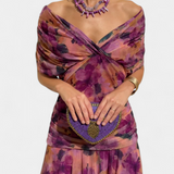 Eryzziah – Elegantní šaty s květinovým potiskem