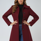 Josephine - Single Breasted Winter Trench Coat