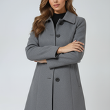 Josephine - Single Breasted Winter Trench Coat