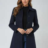 Josephine - Single Breasted Winter Trench Coat
