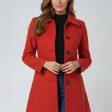 Josephine - Single Breasted Winter Trench Coat