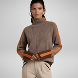 Karolína | Rolák s kontrastními pruhy