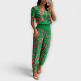 Irmelin – Elegantní set s topem a kalhotami