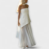 Goldie - Maxi Šaty z Chiffonu