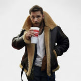 Viktor – Prémiová kožená bunda s podšívkou z beránka