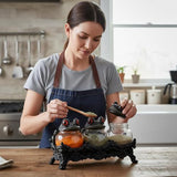 Ručně vyráběné sklenice na koření Witchy Frog Apothecary