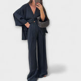 Jacqueline - Dvouvrstvý top a kalhoty