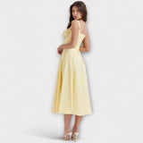 Zipporas - Přizpůsoben dress s moderním jarním květinovým potiskem