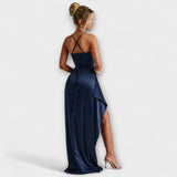 Krissi - Maxi šaty v mořské modři