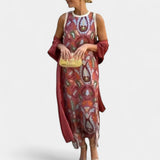 Lenka – Maxišaty s kardiganem