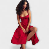 Zipporas - Přizpůsoben dress s moderním jarním květinovým potiskem