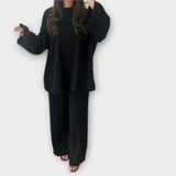 Ingrid - Set v nadměrné velikosti - Žebrovaný styl